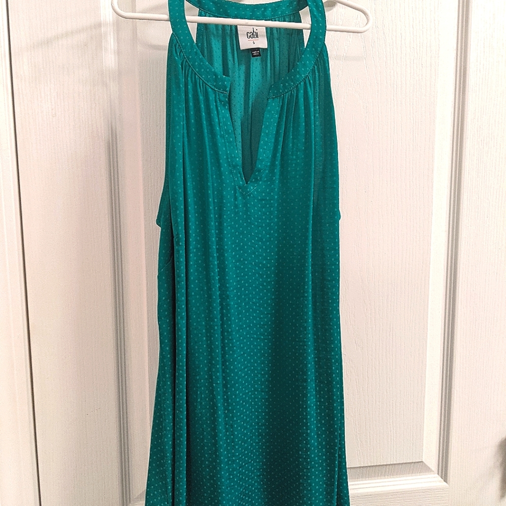 Green cabi tank top small